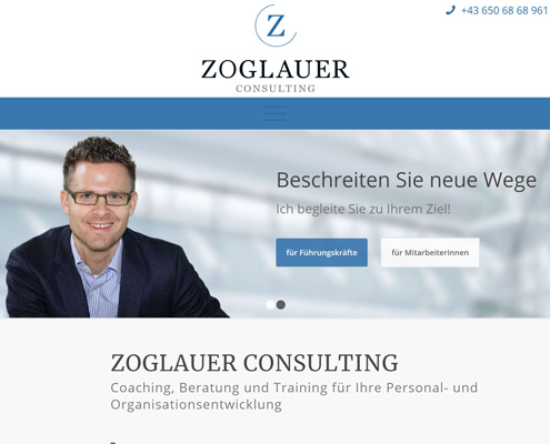 Homepage Consulting Zoglauer Wien